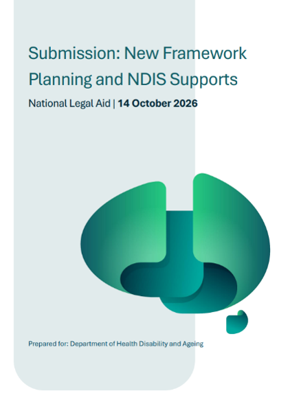 Thumbnail of NLA submission New Framework Planning and NDIS Supports
