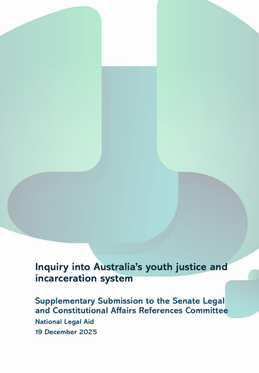 Thumbnail of NLA Submission Senate Legal and Constitutional Affairs Youth Justice Inquiry