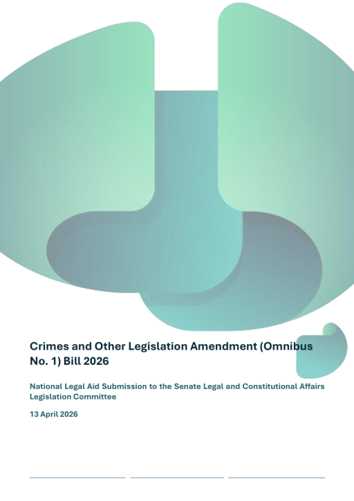 Thumbnail of NLA Submission Crimes and Other Legislation Amendment (Omnibus No. 1) Bill 2026