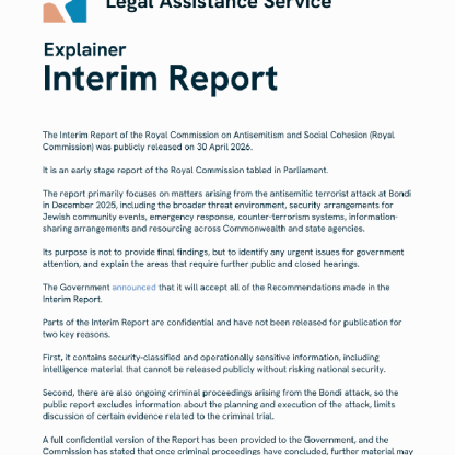 Thumbnail of RCLAS Explainer - Interim Report